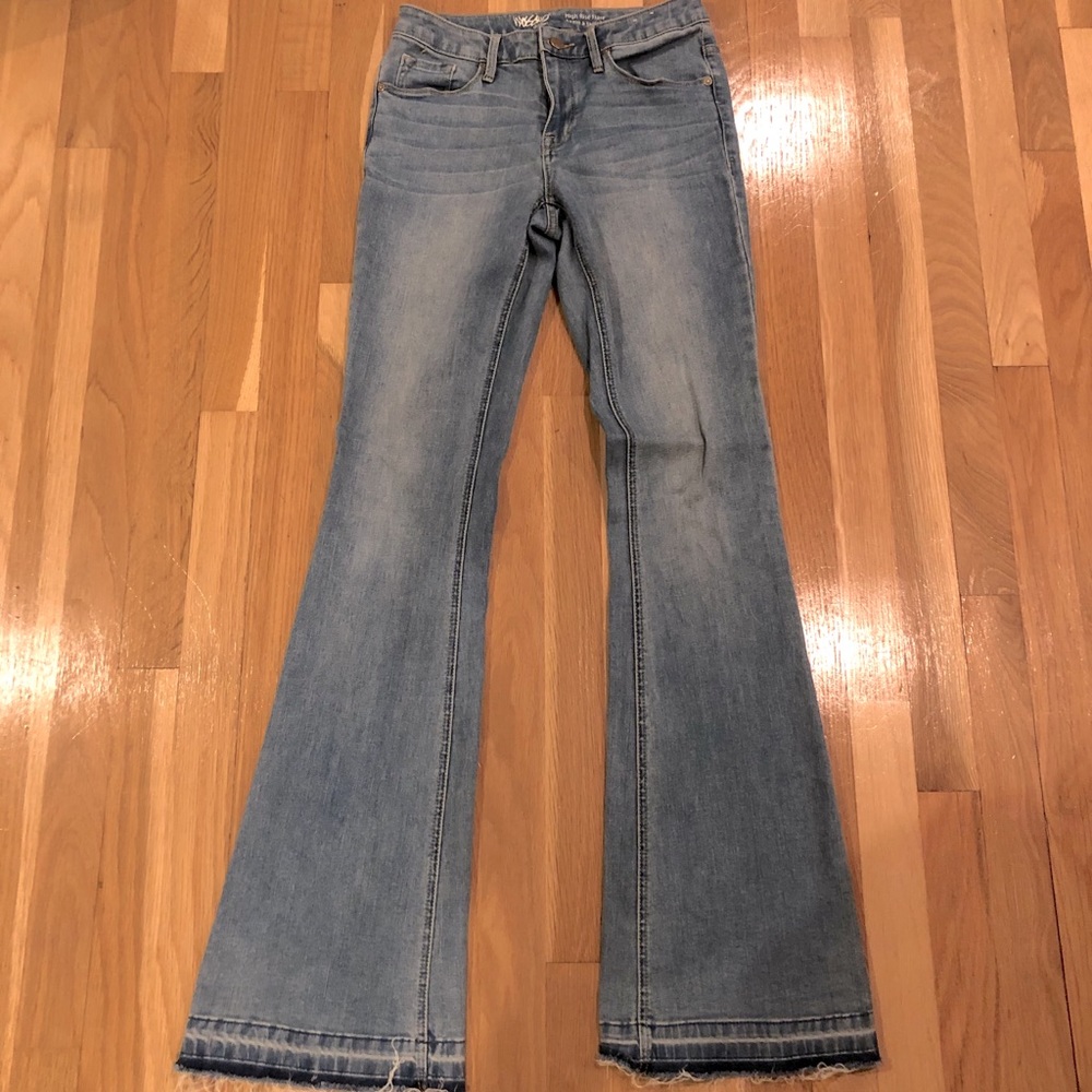 High Rise Flared Jeans
